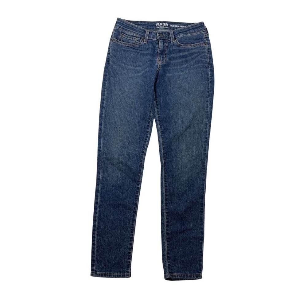 Levi 4 Jeans Modern Skinny 27" X 28" Dark Wash